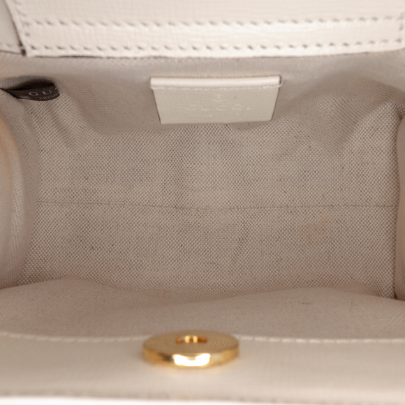 Pre-Loved Gucci Mini Leather Bamboo GG Diana Satchel - Picture 4 of 12